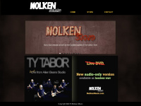 molkenmusic.com Webseite Vorschau