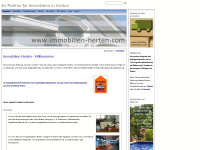 immobilien-herten.com Webseite Vorschau