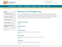 lsoptsupport.com Webseite Vorschau