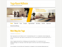 yoga-raum-muelheim.de Webseite Vorschau