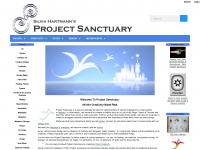 projectsanctuary.com Webseite Vorschau