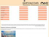 quetzalcoatl.ch Webseite Vorschau