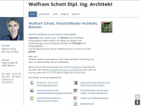 schott-architekt.de Webseite Vorschau