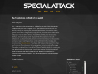 specialattack.net Webseite Vorschau