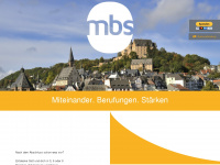 m-b-s.org Webseite Vorschau