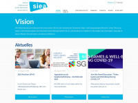 siea.ch Webseite Vorschau