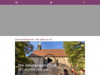 jakobusgemeinde.de Webseite Vorschau