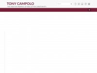 tonycampolo.org Webseite Vorschau