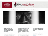 initiative-gegen-die-todesstrafe.de Webseite Vorschau
