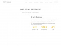 infoboxx.de Webseite Vorschau