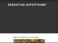 sebastian-supertramp.de Webseite Vorschau