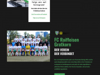 fcgratkorn.at Webseite Vorschau