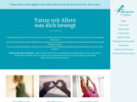 therapie-und-tanz.de Webseite Vorschau