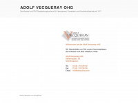 vecqueray.com Webseite Vorschau
