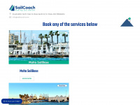 sailcoach.com Webseite Vorschau