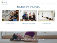 pilates-zentrum-leipzig.de Webseite Vorschau