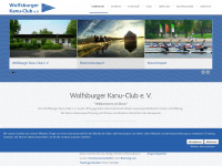 wolfsburger-kanu-club.de Webseite Vorschau