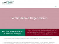 hotel-vital-vallaster.de Webseite Vorschau