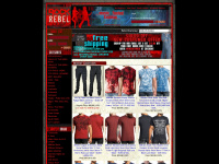 rock-rebel.com Webseite Vorschau