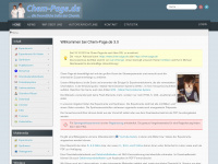 chem-page.de Webseite Vorschau