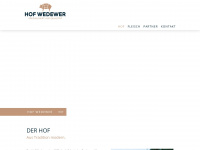hof-wedewer.de Webseite Vorschau
