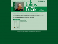 juliusfucik.de Webseite Vorschau