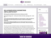 abfall-mkk.de Webseite Vorschau