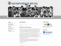 musikverein-bichl.de Webseite Vorschau