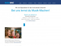 musicbrig.de Webseite Vorschau