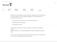 kindergarten-baobab.de Webseite Vorschau
