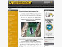 straub-hundesport.de Webseite Vorschau