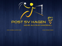 handball-postsv-hagen.de Webseite Vorschau