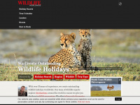wildlifeworldwide.com Webseite Vorschau