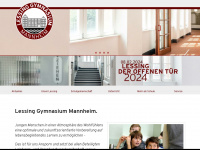 lessing-gymnasium.com Webseite Vorschau