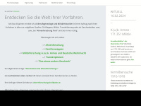 ahnenforschung-tirol.at Webseite Vorschau