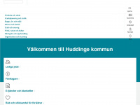 huddinge.se Webseite Vorschau