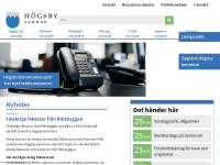 hogsby.se Webseite Vorschau