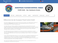 eu-floodcontrol.eu Webseite Vorschau