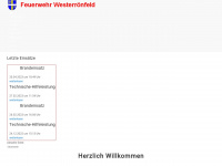 ff-westerroenfeld.de Webseite Vorschau