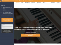 musikschule-lass.de Webseite Vorschau