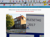grundschule-campe.de Webseite Vorschau