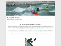 kanuclubzuerich.ch Webseite Vorschau