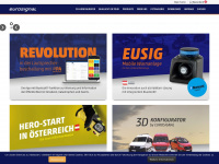 eurosignal.at Webseite Vorschau