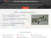 fischer-metallbearbeitung.de Webseite Vorschau