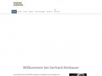 almbauer.at Webseite Vorschau