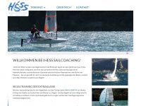 hess-sailcoaching.com Webseite Vorschau