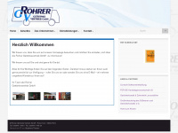 rohrer-gv.de Webseite Vorschau