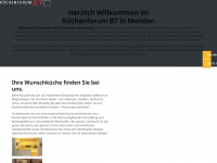 kuechenforum-b7.de Webseite Vorschau