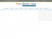 haus-garten-service.de Webseite Vorschau