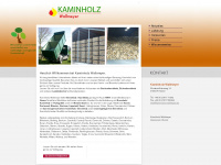 kaminholz-wallmeyer.de Webseite Vorschau